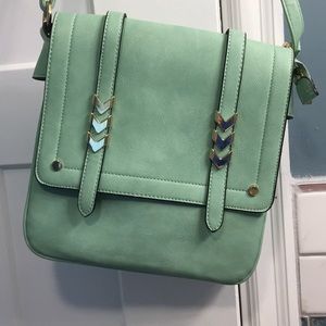 Mint Cross Body Purse
